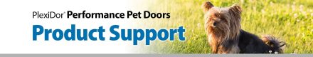 Product Support and Information Header