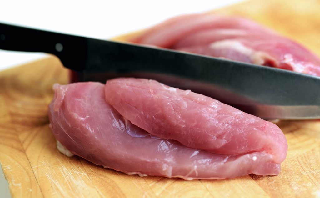 Chicken is a large part of a raw food diet for dogs