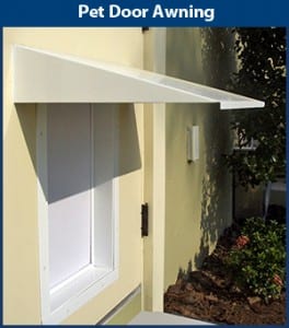PlexiDor with awning