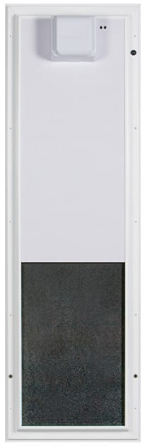 PlexiDor Electronic Dog Door in white